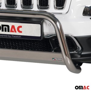Jeep Cherokee Bull Bar - Omac - Steel - Silver - '14-'23
